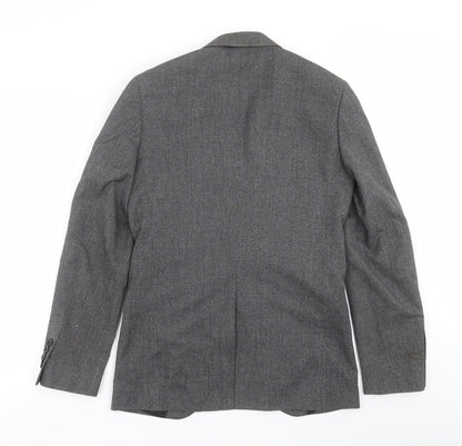 Cedarwood State Mens Grey Jacket Suit Jacket Size 34