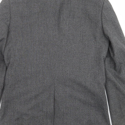 Cedarwood State Mens Grey Jacket Suit Jacket Size 34