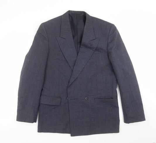 Classic Mens Blue   Jacket Suit Jacket Size 38