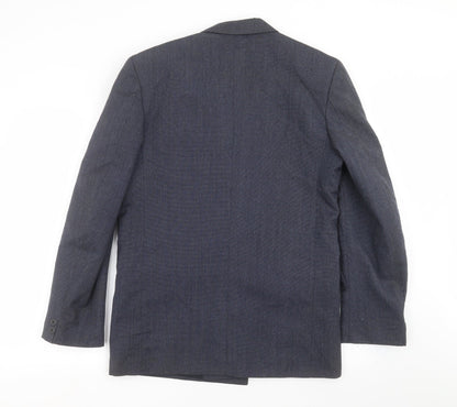 Classics Mens Blue   Jacket Suit Jacket Size 38