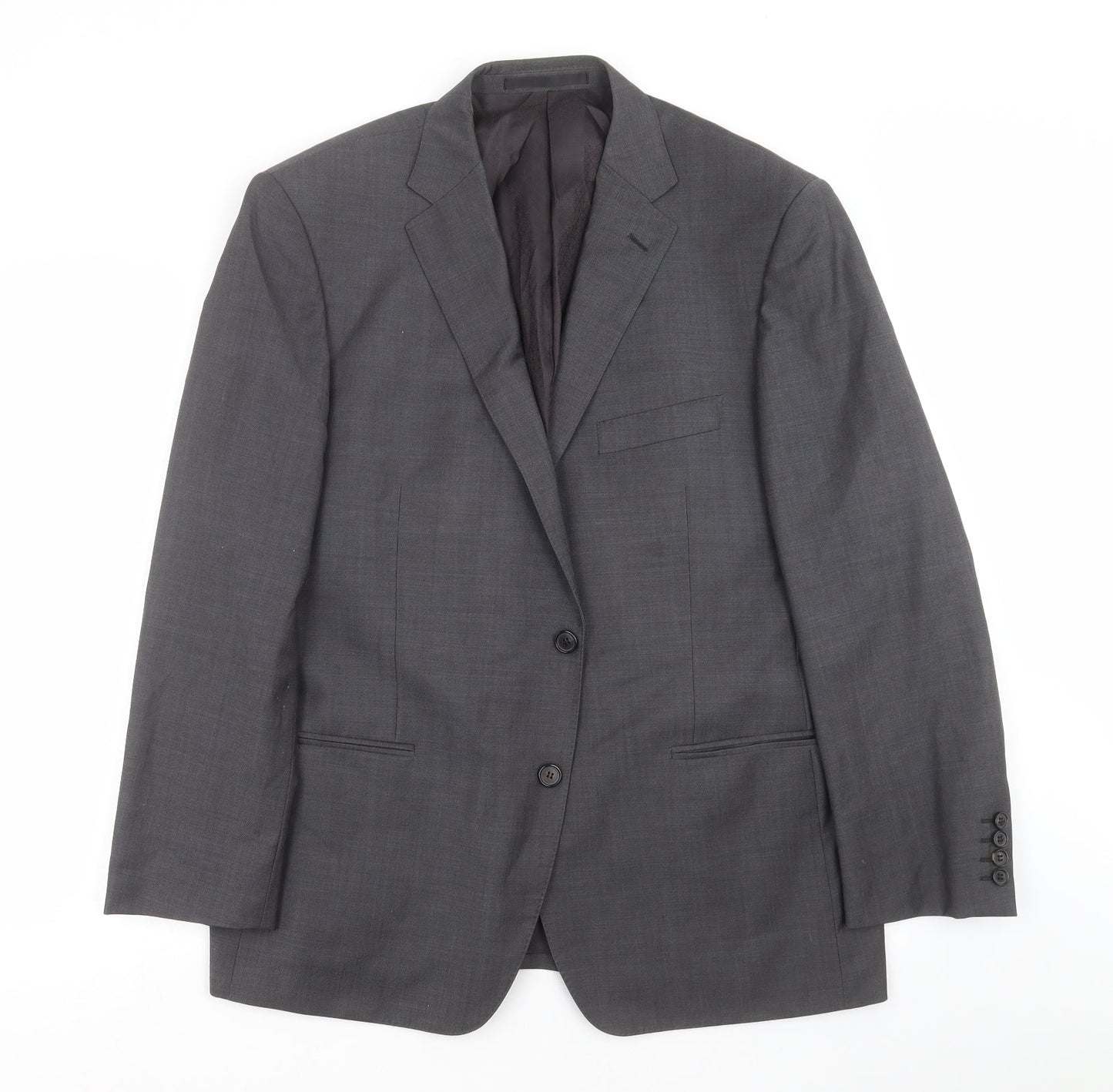 Marks and Spencer Mens Grey   Jacket Suit Jacket Size 42