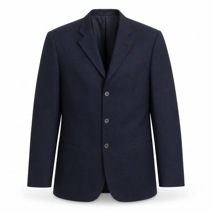 Impressions Mens Blue   Jacket Suit Jacket Size 44