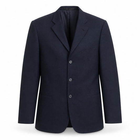 Impressions Mens Blue   Jacket Suit Jacket Size 44