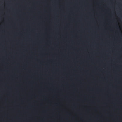 Impressions Mens Blue   Jacket Suit Jacket Size 44