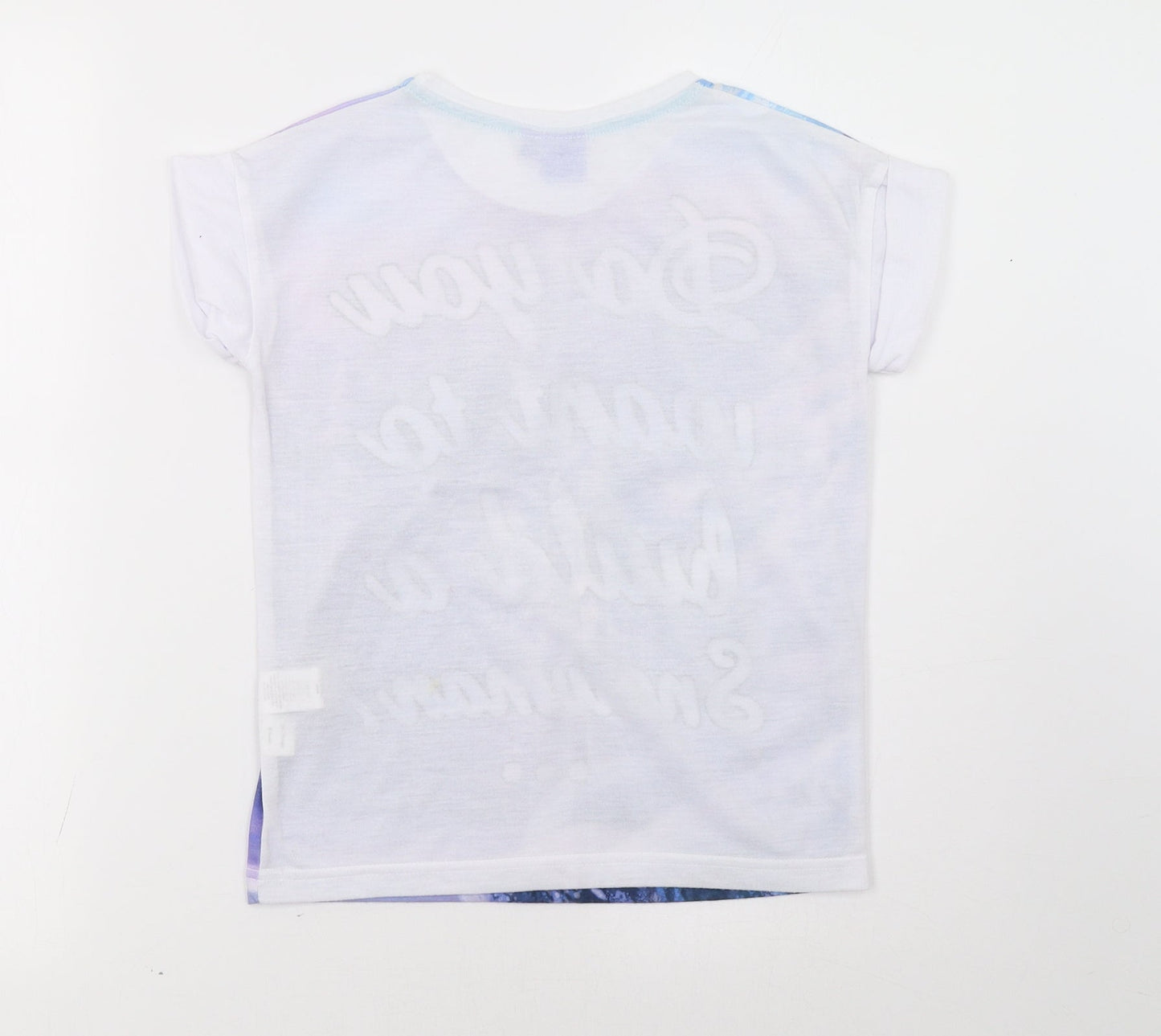 Primark Girls Purple   Basic T-Shirt Size 8-9 Years