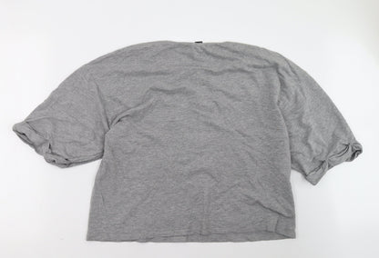 H&M Womens Grey   Pullover Sweatshirt Size L