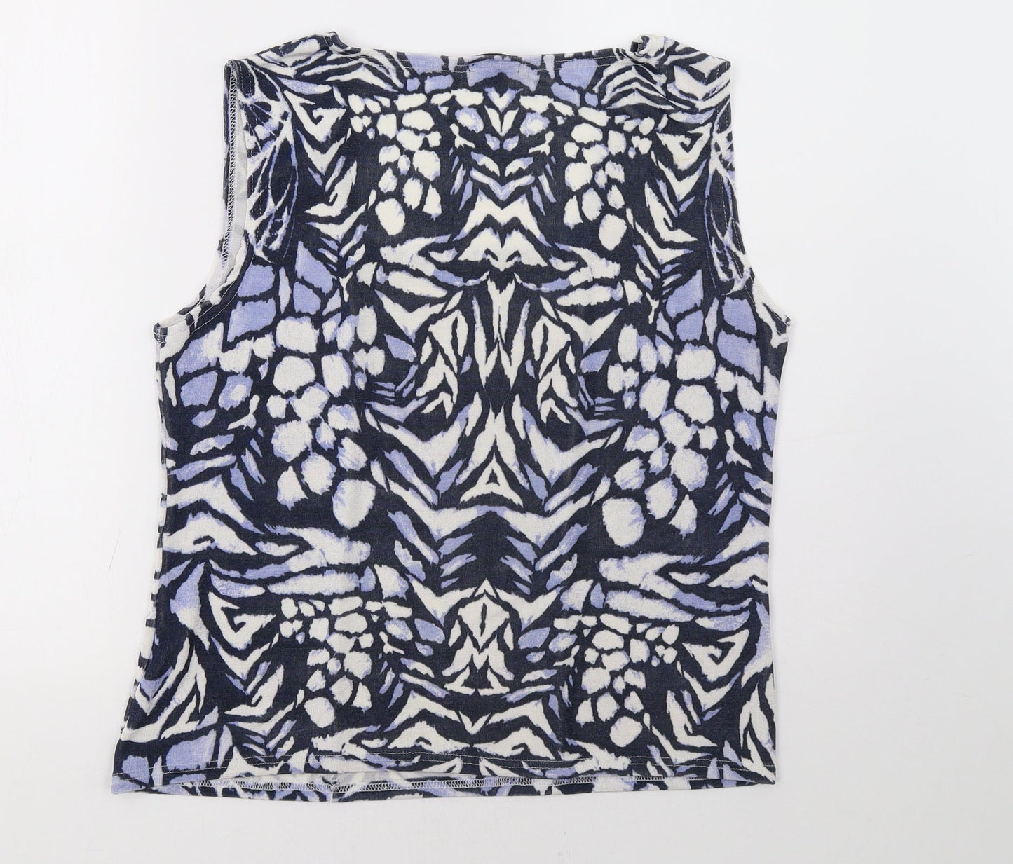Reflections Womens Blue   Basic Tank Size 2XL