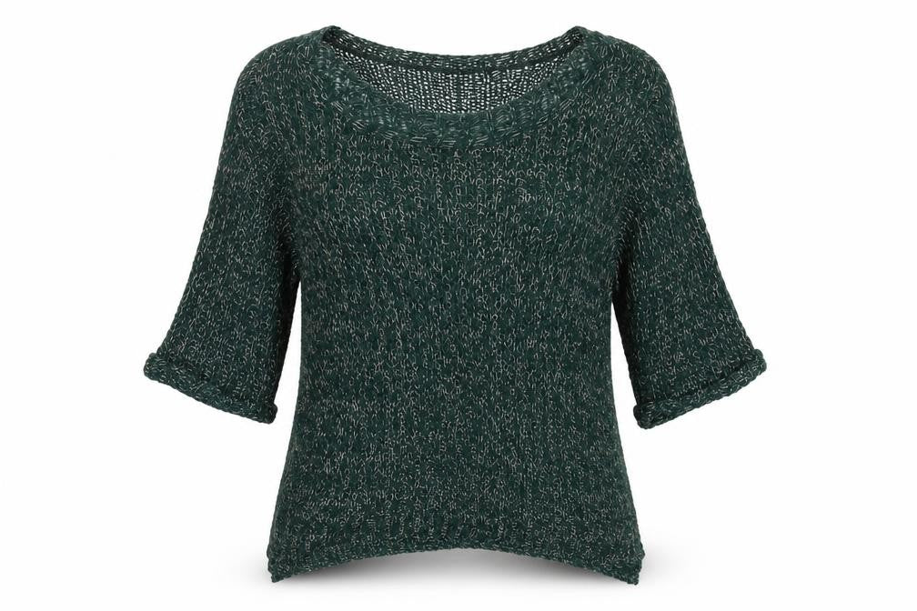 Topshop Womens Green   Pullover Sweatshirt Size 10
