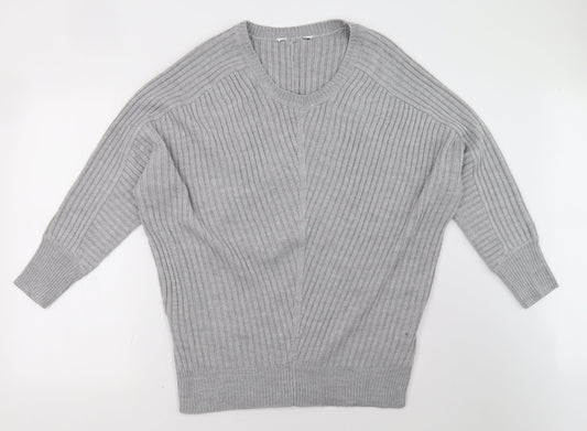 Dorothy Perkins Womens Grey   Pullover Sweatshirt Size 14