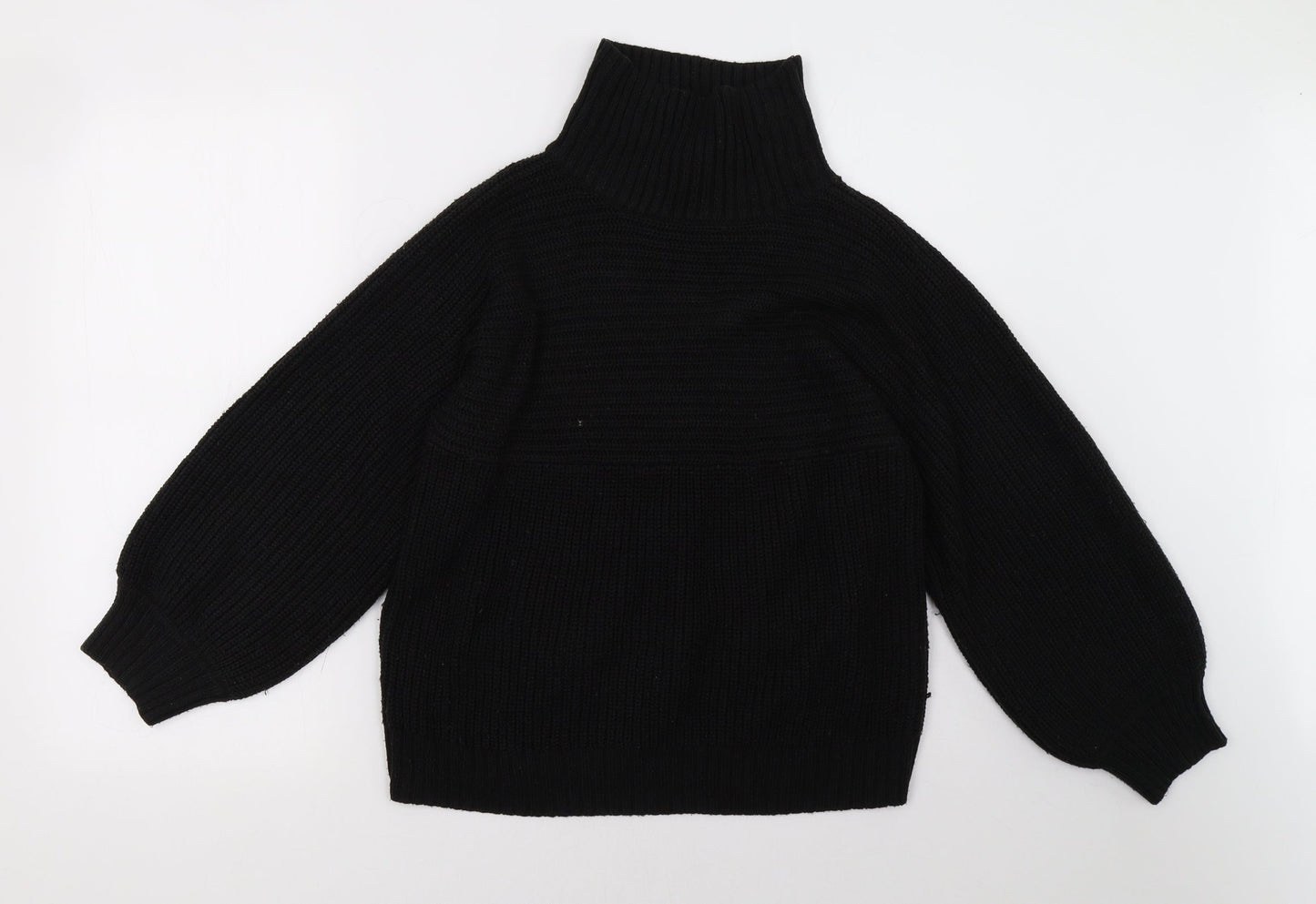 monkl Womens Black   Pullover Sweatshirt Size S