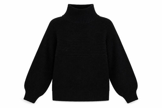 monkl Womens Black   Pullover Sweatshirt Size S