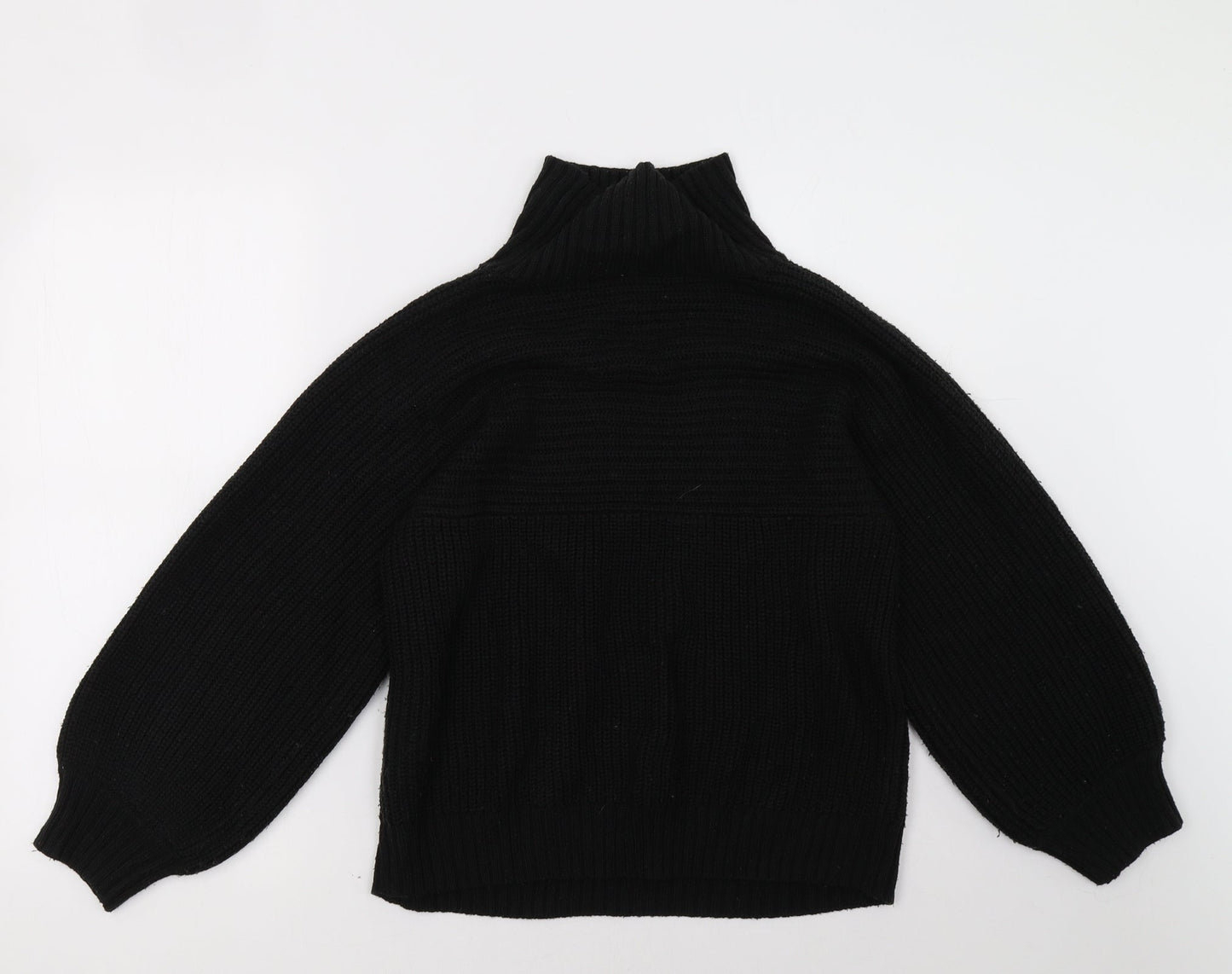 monkl Womens Black   Pullover Sweatshirt Size S
