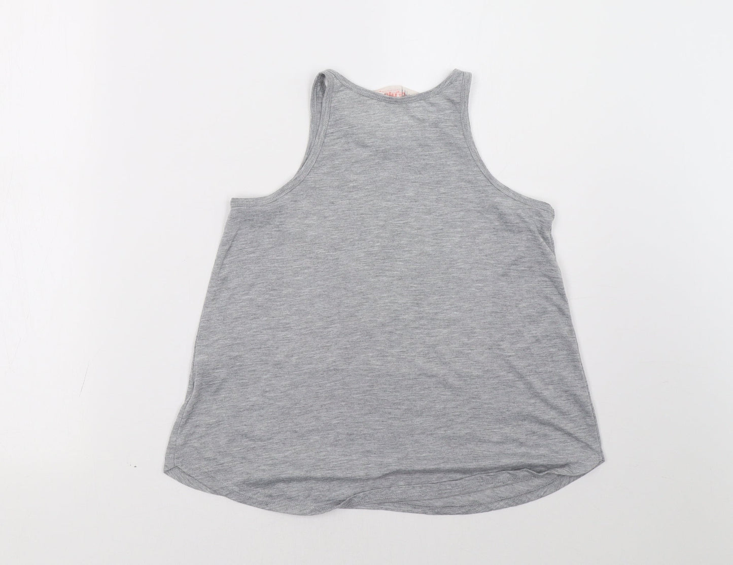 H&M Girls Grey   Basic Tank Size 11 Years