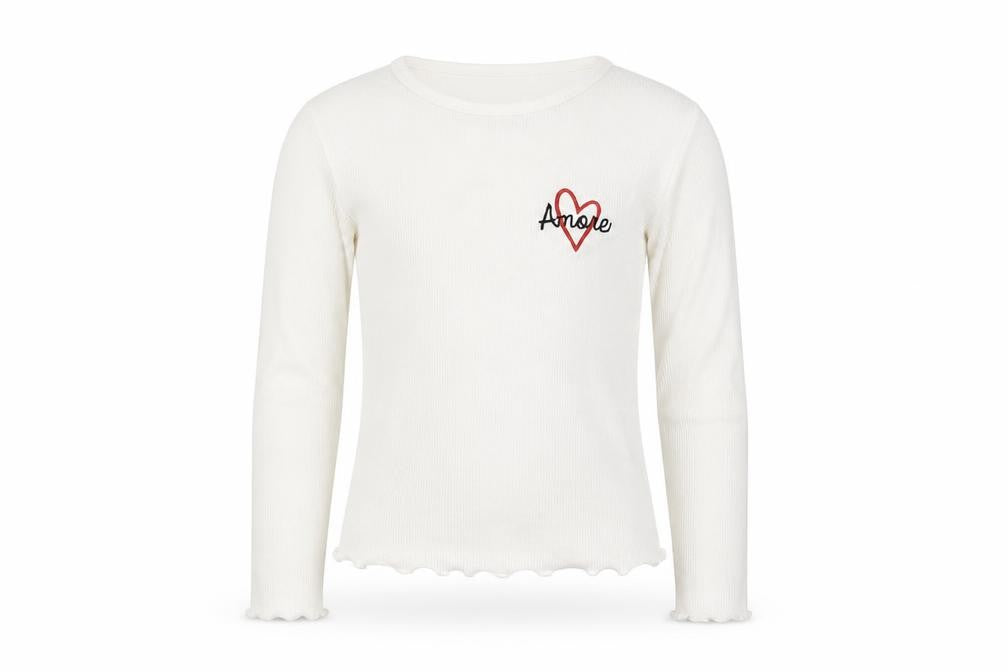 Primark Girls White   Pullover Sweatshirt Size 11 Years