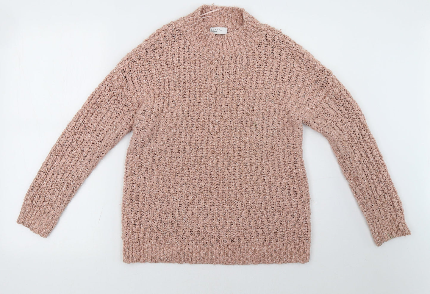 Matalan Womens Pink   Pullover Sweatshirt Size L