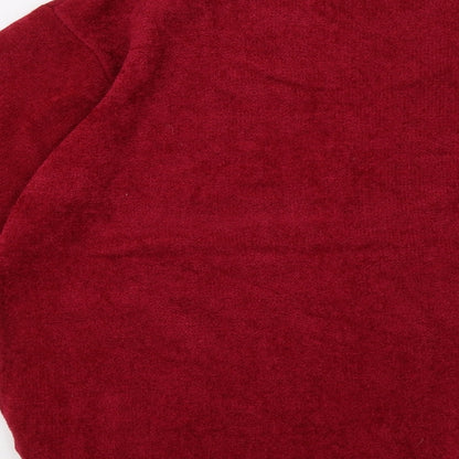 Avant Garde Womens Red   Pullover Sweatshirt Size M