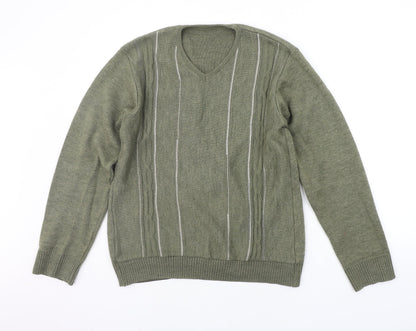 BHS Womens Green   Pullover Jumper Size S