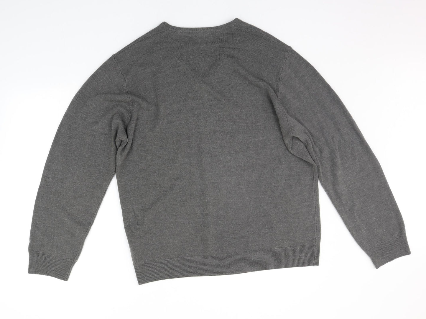 Marks and Spencer Womens Grey   Pullover Jumper Size XL