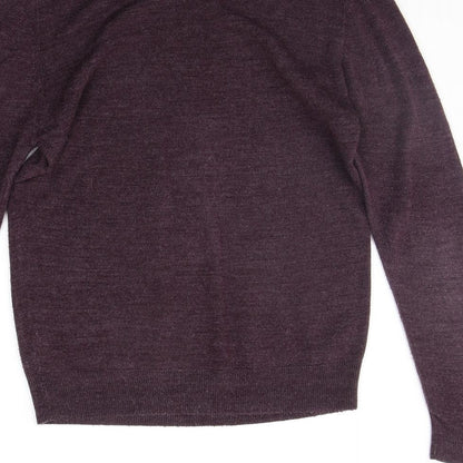 Cedarwood State Womens Purple Pullover Jumper Size S