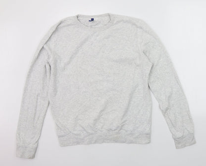 Preloved Divided Womens Grey   Pullover Jumper Size M - Front