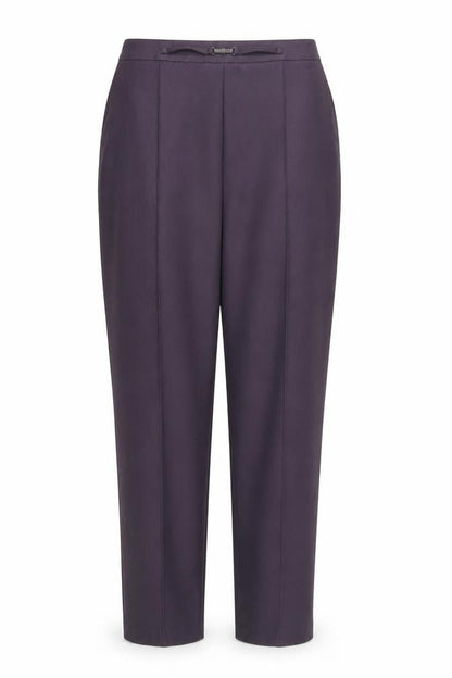 Papaya Womens Purple   Trousers  Size 14 L26 in