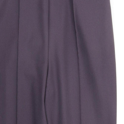 Papaya Womens Purple   Trousers  Size 14 L26 in