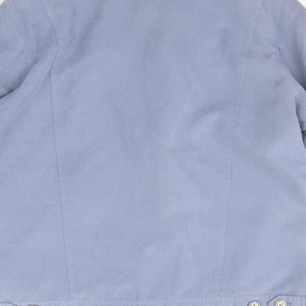 BHS Womens Blue   Jacket Coat Size 10