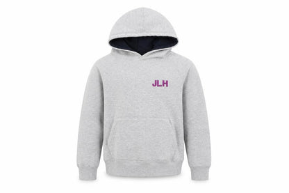 papini Girls Grey   Pullover Hoodie Size 7-8 Years