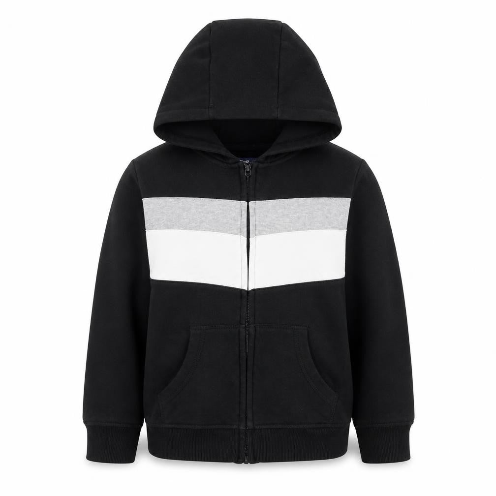 Matalan Girls Black   Full Zip Hoodie Size 6 Years