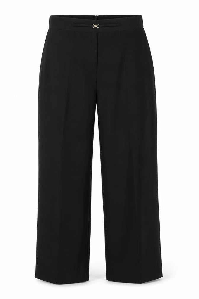 BHS Womens Black   Trousers  Size 14 L23 in