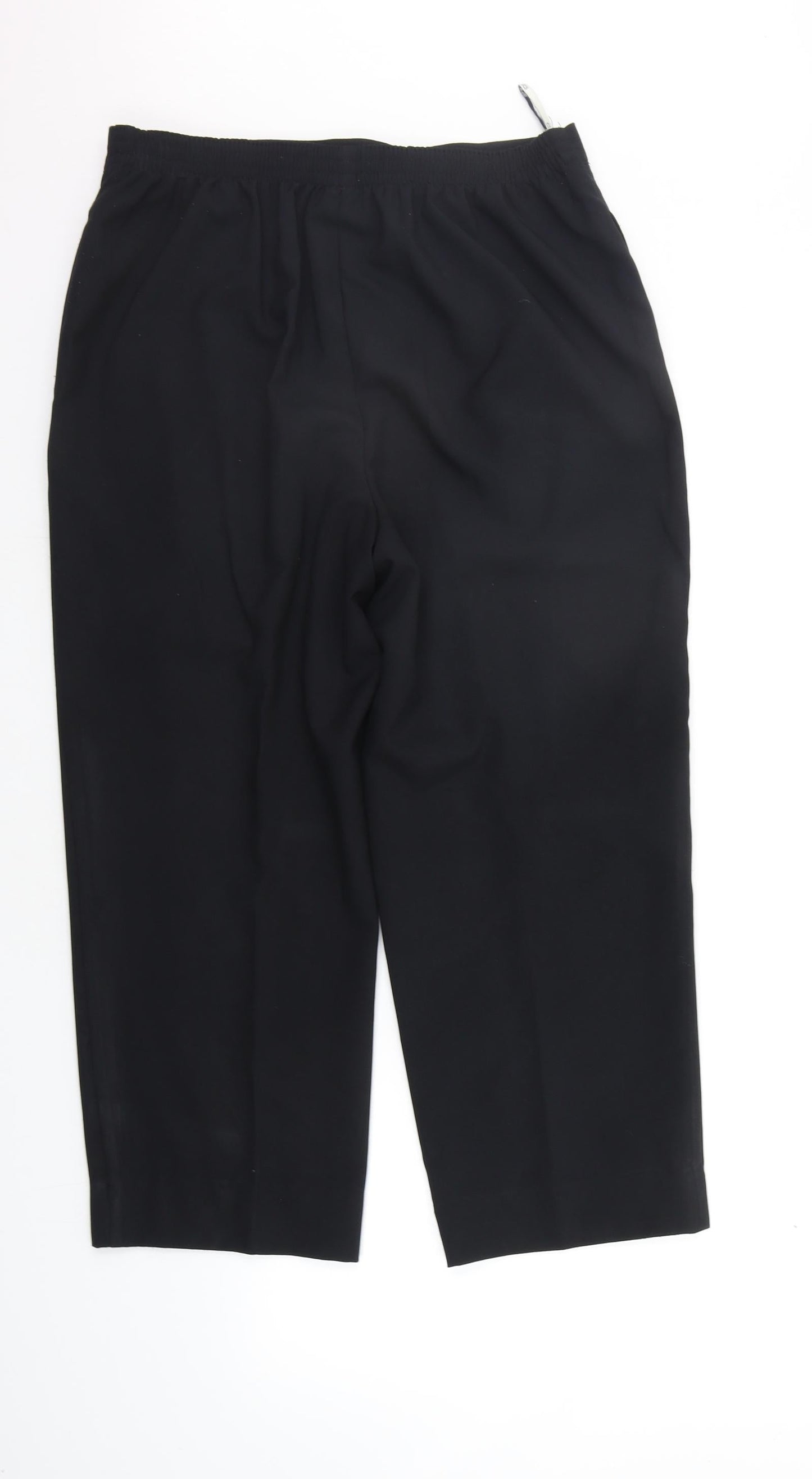 BHS Womens Black   Trousers  Size 14 L23 in