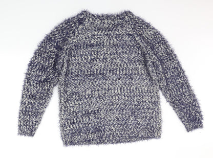 Pebble Bay Womens Blue   Pullover Jumper Size L
