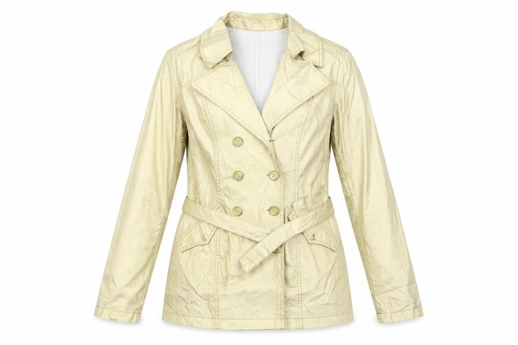 world line Womens Gold   Jacket Coat Size 12