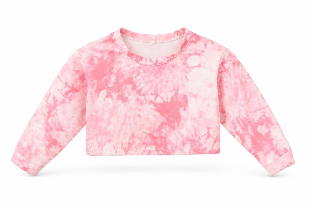 Preworn  Girls Pink   Pullover Jumper Size 7-8 Years