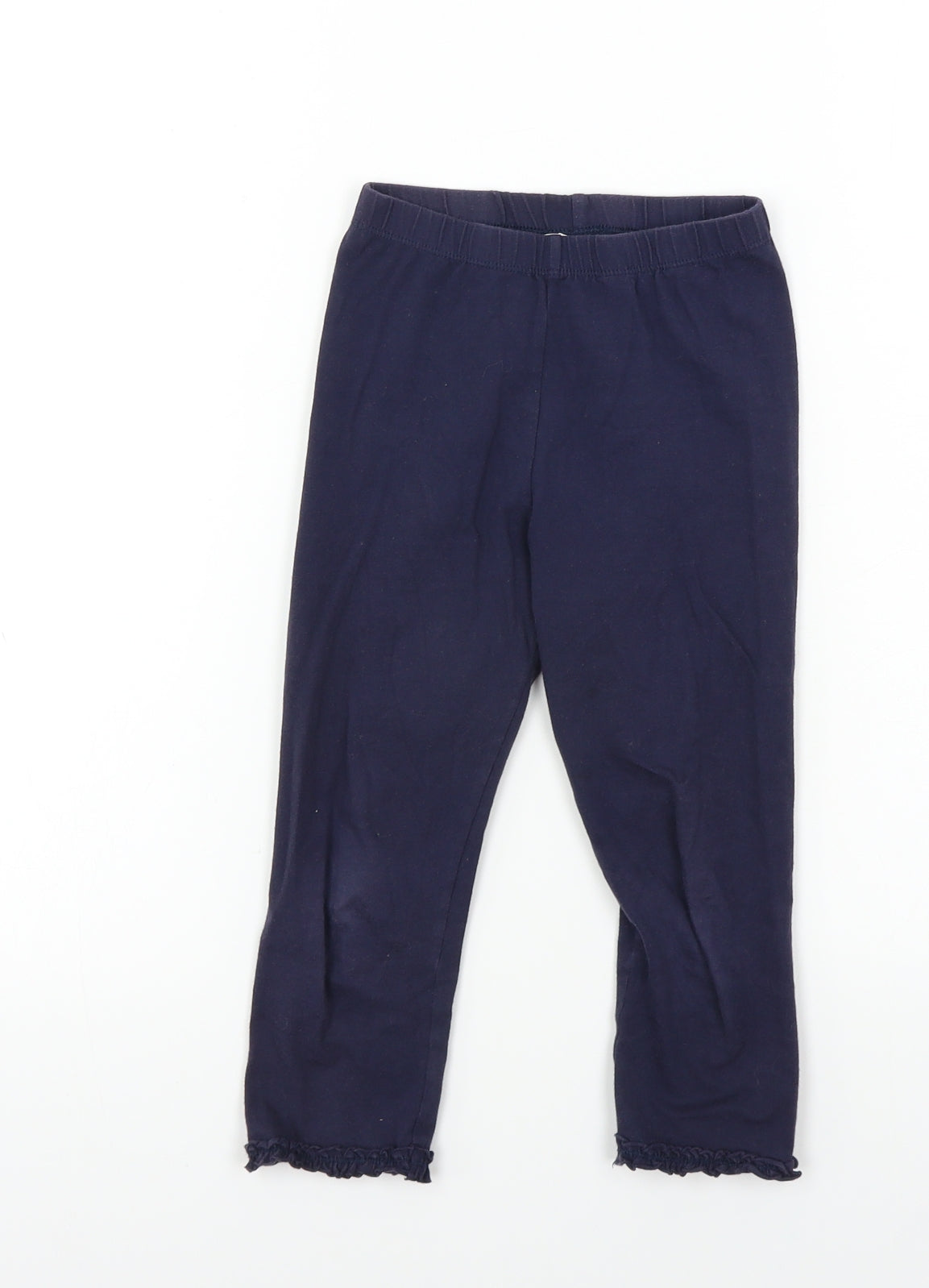H&M  Girls Blue   Sweatpants Trousers Size 7-8 Years