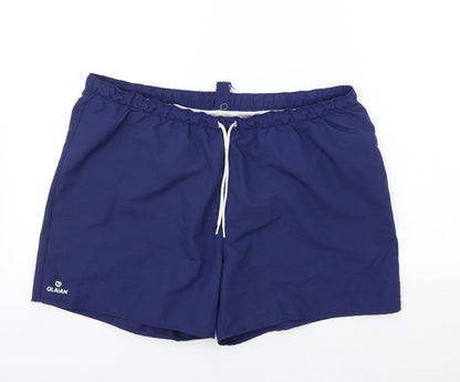 Preloved Preworn Mens Blue   Bermuda Shorts Size 36 in - Front