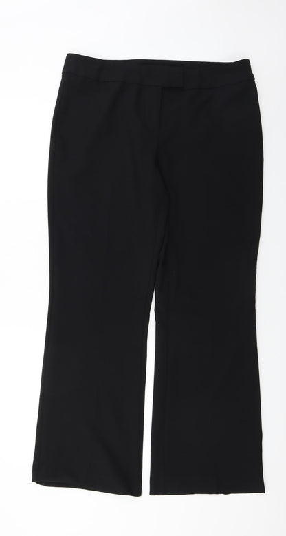 George  Womens Black   Trousers  Size 14 L27 in