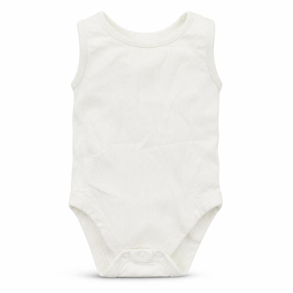 Nutmeg  Baby White   Babygrow One-Piece Size 9-12 Months