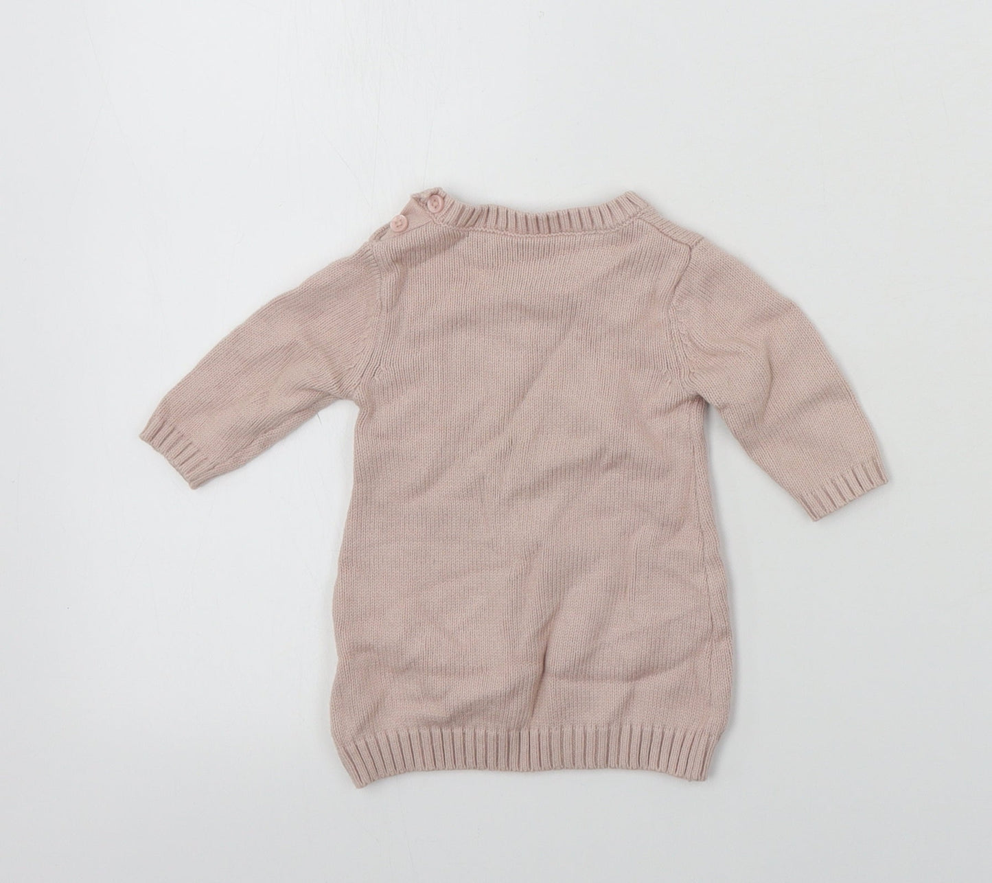 Marks and Spencer  Girls Pink   Pullover Jumper One Size