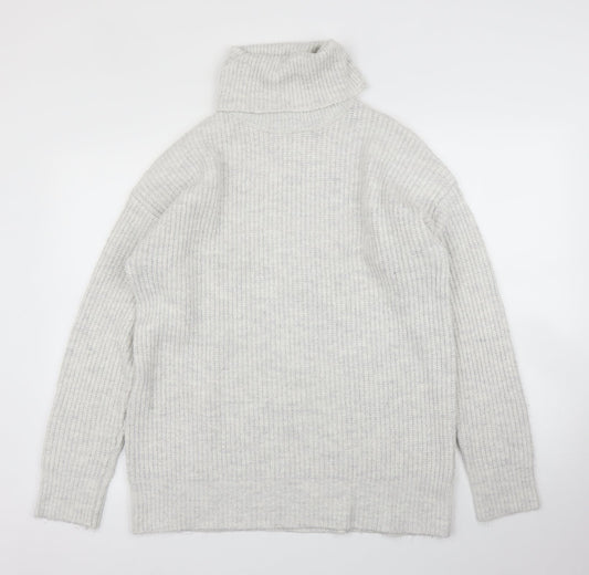 New Look Womens Grey   Pullover Jumper Size M