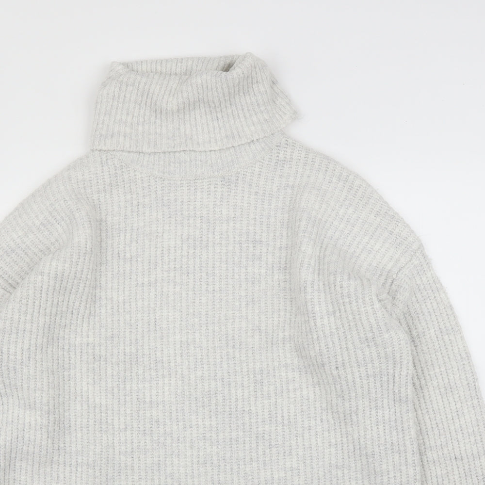New Look Womens Grey   Pullover Jumper Size M