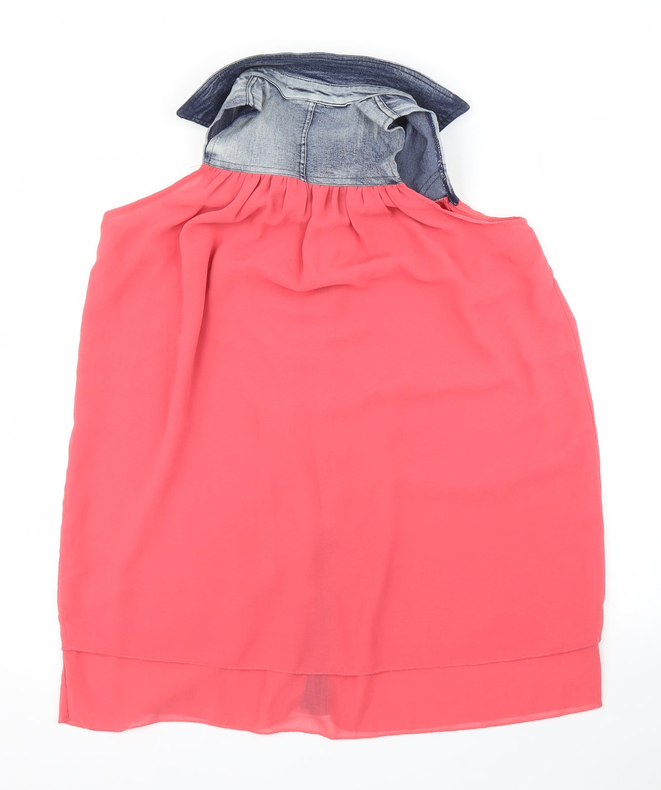 Izabelle London Womens Pink   Basic Blouse Size S