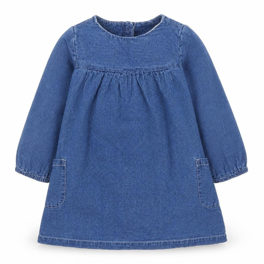 TU Girls Blue  Denim A-Line  Size 12 Months