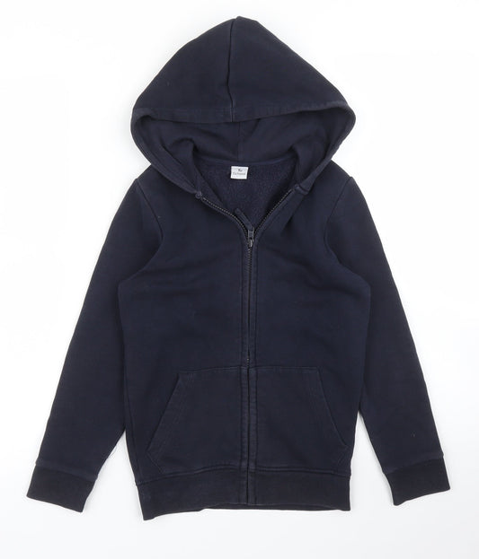 TU Girls Blue   Full Zip Hoodie Size 8 Years