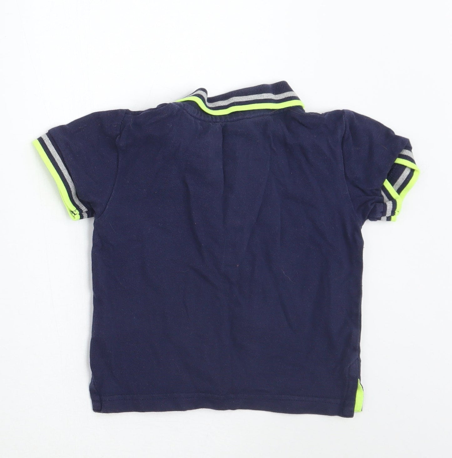 Bluezoo Boys Blue   Basic Polo Size 12-18 Months