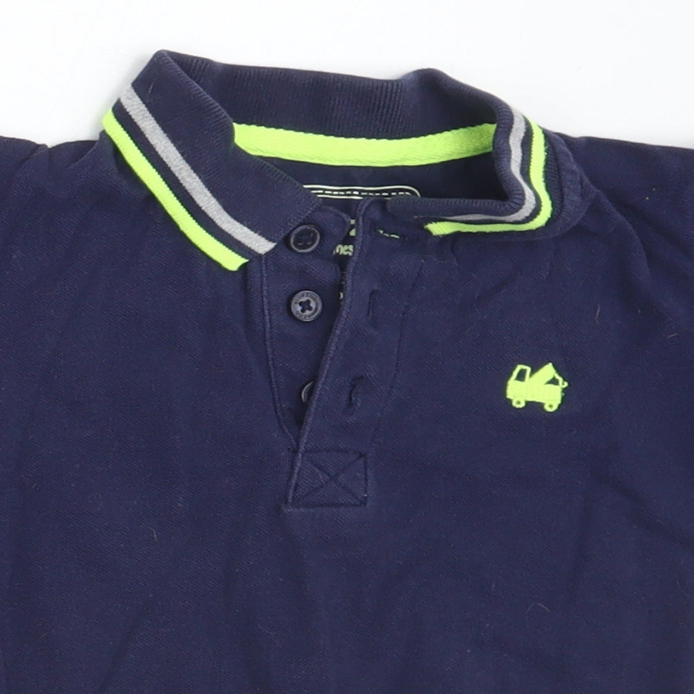 Bluezoo Boys Blue   Basic Polo Size 12-18 Months