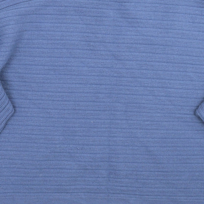 Preloved Nutmeg Womens Blue   Pullover Jumper Size 14 - Label
