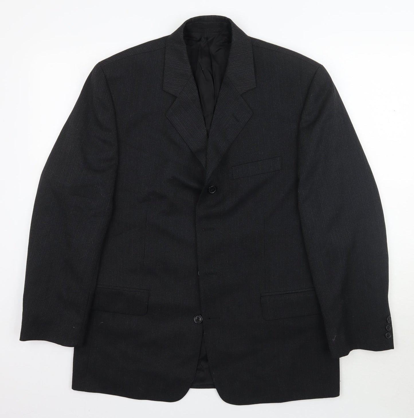 Tom English Mens Black   Jacket Coat Size 40