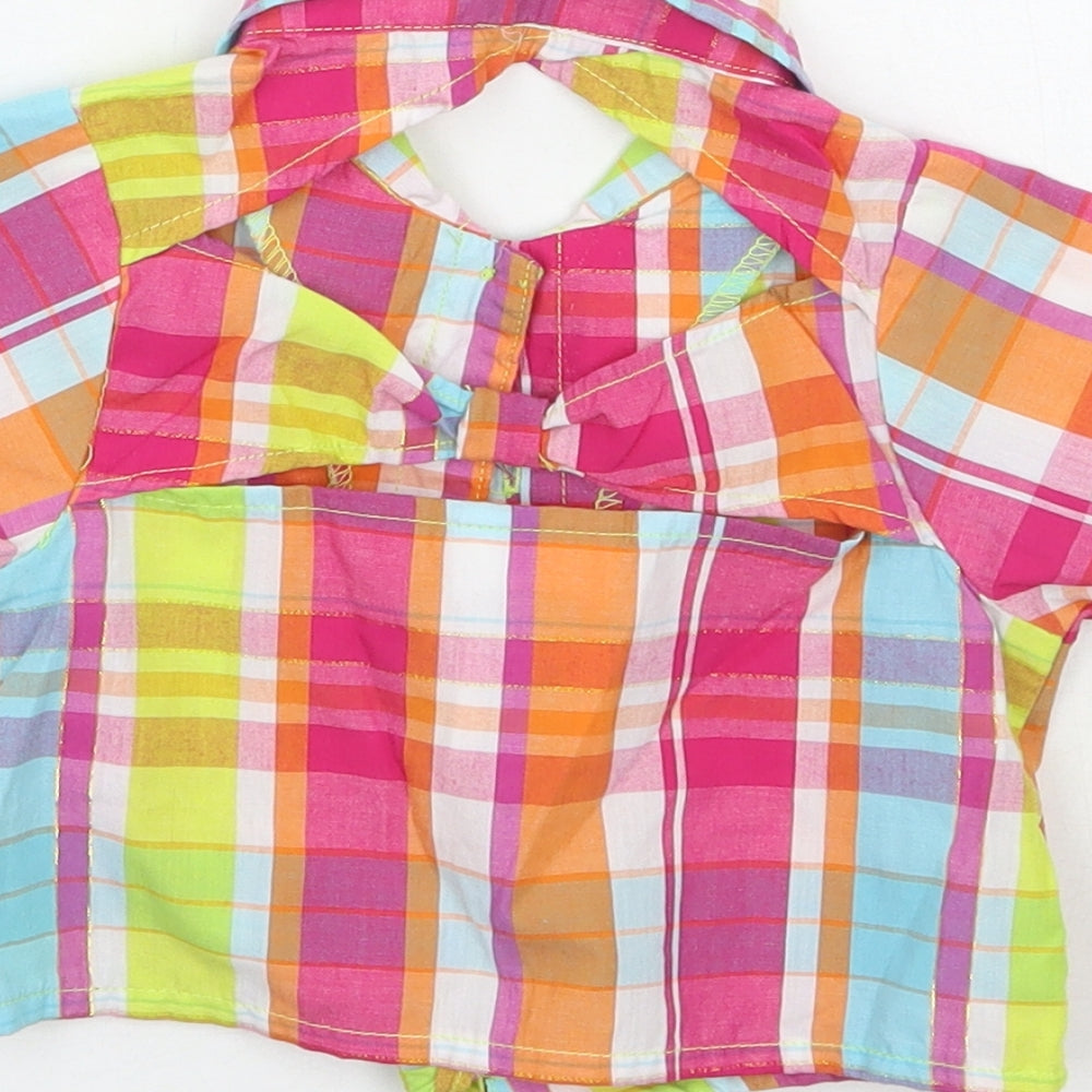 Penny m Girls Multicoloured Check  Basic Button-Up Size 24 Months