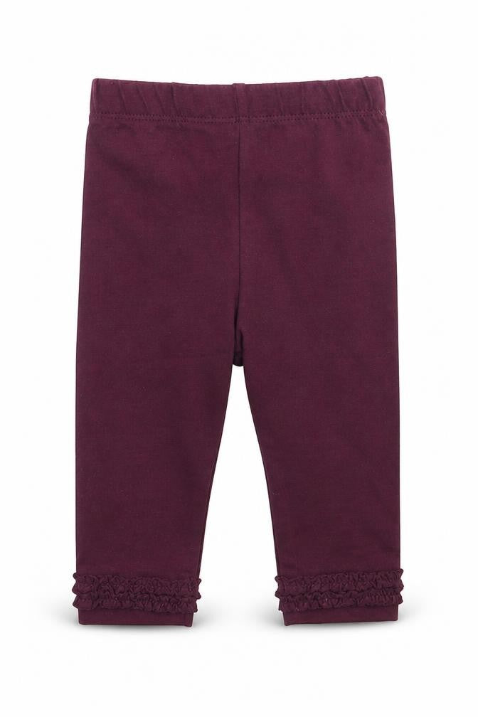 George Girls Purple   Sweatpants Trousers Size 6-9 Months